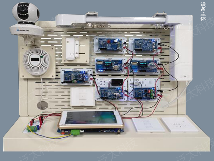 W06-智能家居桌面网板实训台 
